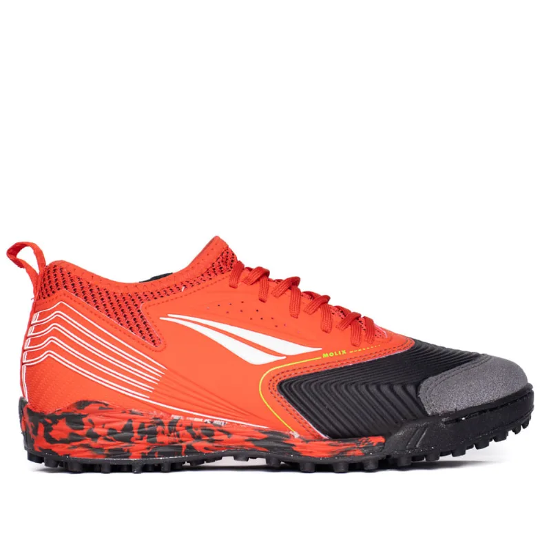 Chuteira Society Penalty SE7E Pro Molix Locker Y-1 Vermelho/preto - 39