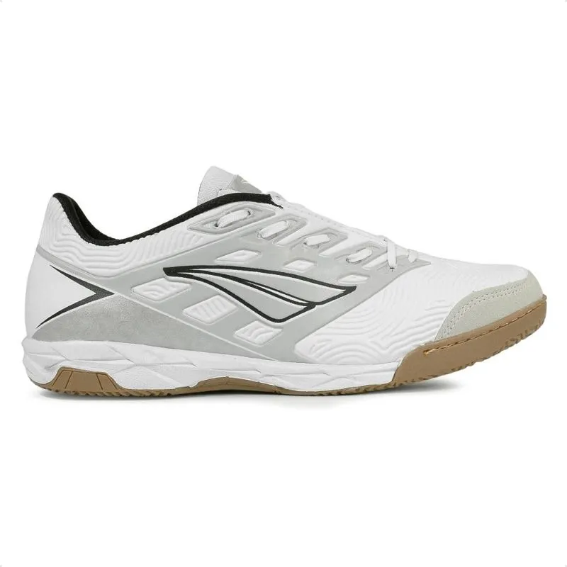Chuteira Futsal Penalty Viento Y-1 Masculina 39 / branco-cinza