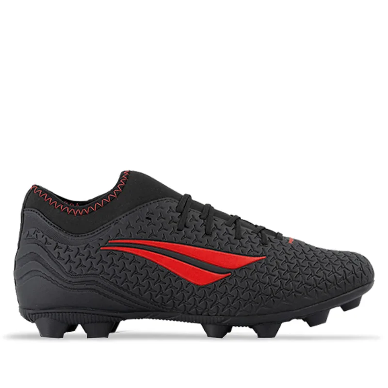 Chuteira Unissex Campo Penalty S11 Locker XXI Preto/Vermelho - 38