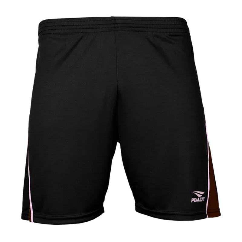 Calção Masculino Penalty Futebol Shoulder Preto/Bordo - P