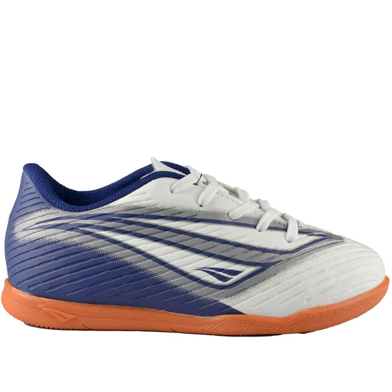 Chuteira Infantil Futsal Penalty Masculina Y5 Lider Kids 124303 1410 BRANCO/MARINHO 36