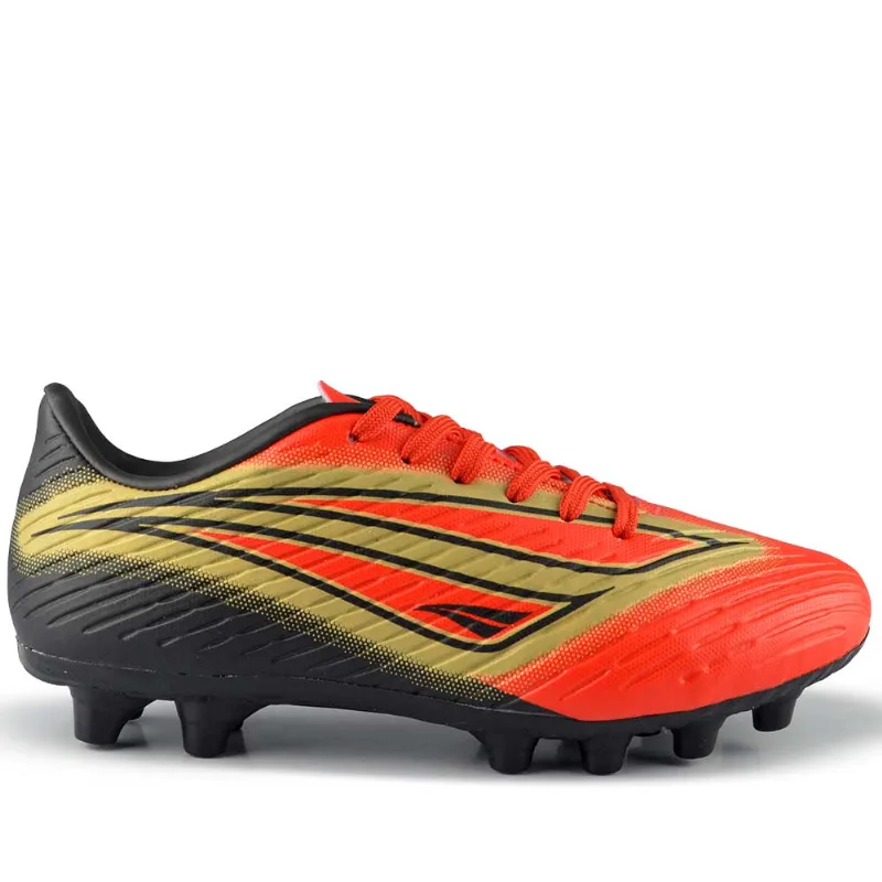 Chuteira Campo Penalty Masculina Lider Kids 214303 4900 VERMELHO/PTO/DR 34