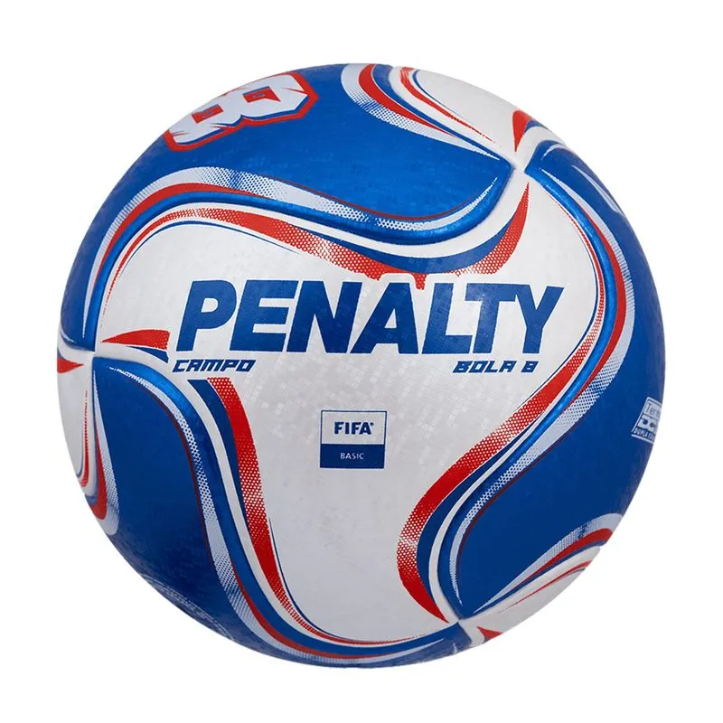 Bola Campo Penalty 8 XXV USA Edição Limitada Azul/Vermelho - U