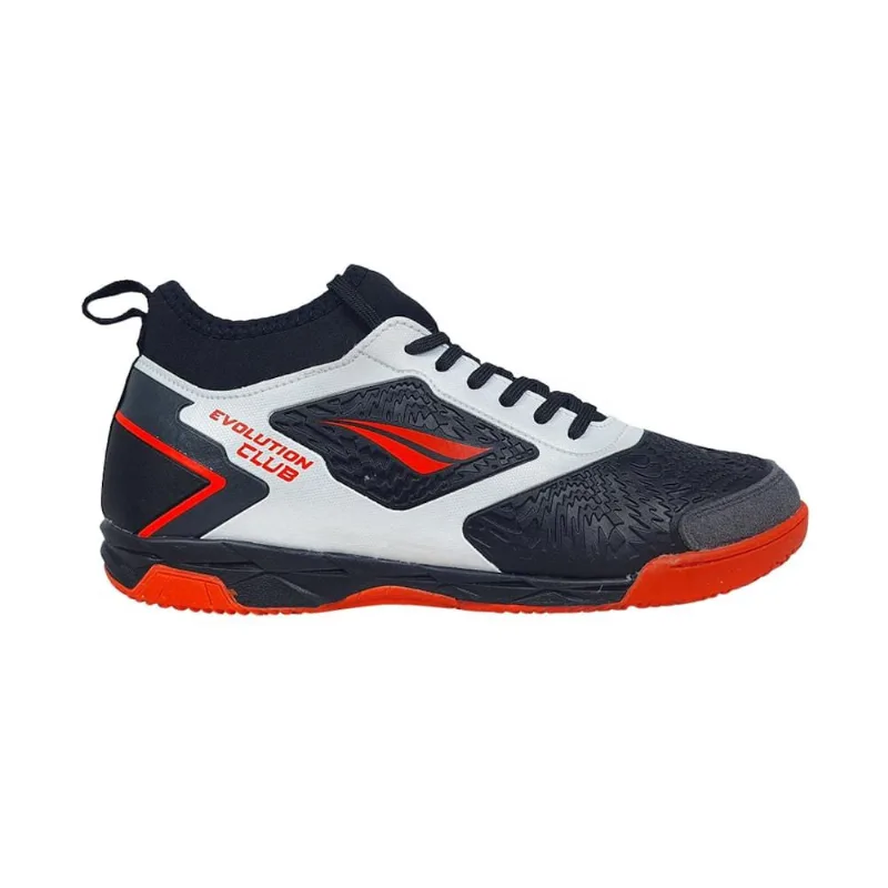 Chuteira Futsal Penalty Evolution Club Locker Unissex 40 / PRETO / VERMELHO