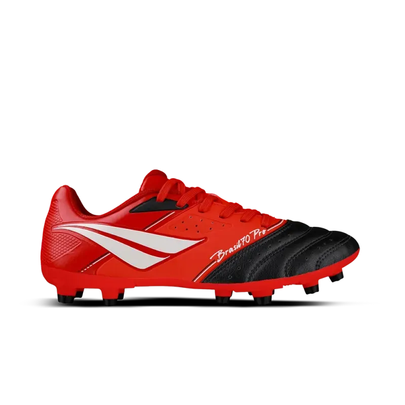 Chuteira de Futebol Campo Penalty Brasil 70 Pro Y-1 - Vermelho 41