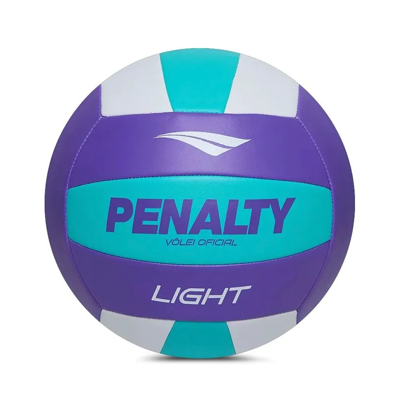 Bola Vôlei Praia Penalty Light Xxvi Costurada Branco/Roxo - U