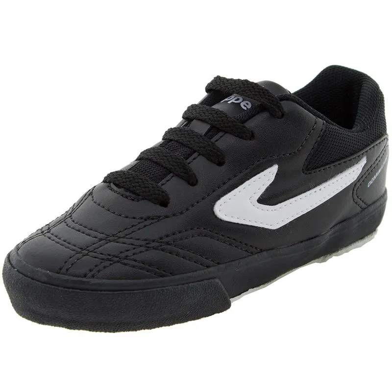 Chuteira Infantil Dominator Jr. III Topper - 4132752 PRETO/BRANCO 35