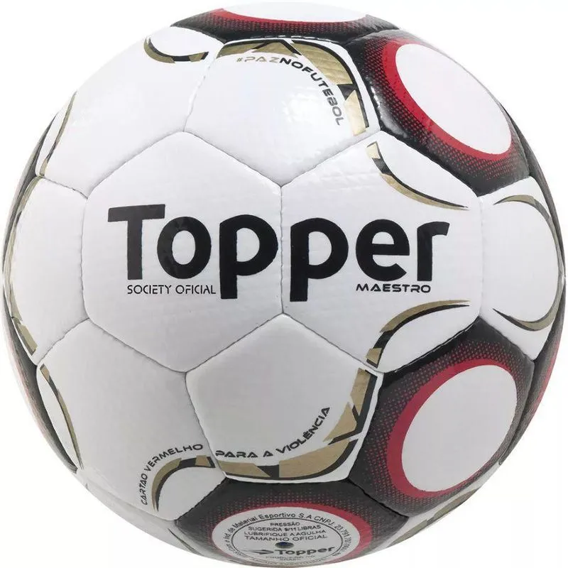 Bola De Futebol Society Maestro Td2 - Topper
