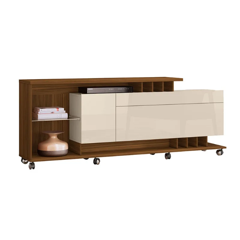 Rack Verona Freijo e Off White 1,80m