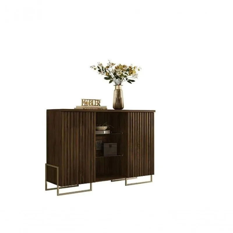 Balcão Buffet Metallic 1.3 Palisandro - Mobler