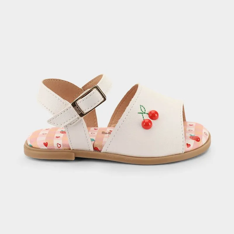 Sandália Infantil Bibi Shine Mini de Cerejas 25