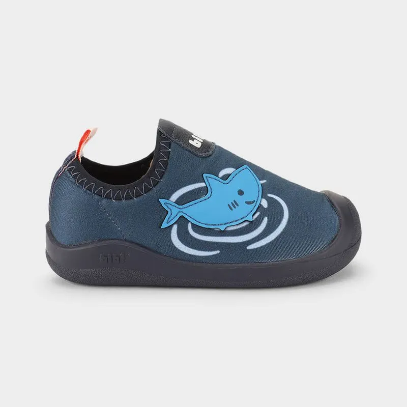 Tênis Infantil Bibi Fisioflex 5.0 Azul de Tubarão 23