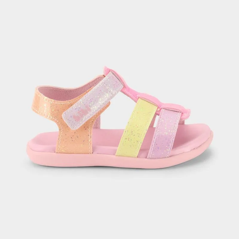Sandália Infantil Bibi Baby Soft II Colorida 25