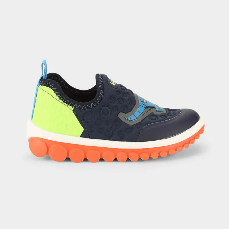 Tênis Infantil Bibi Roller 2.0 Azul de Dinossauro 26