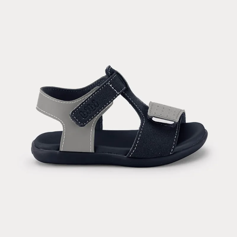 Sandália Infantil Bibi Baby Soft II Azul Marinha 24