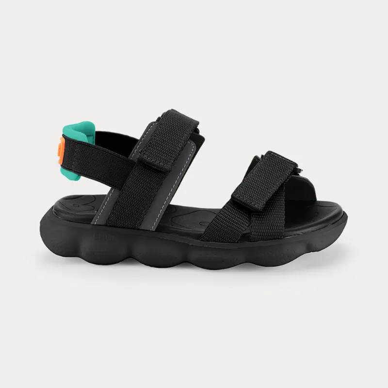 Sandália Infantil Bibi Sandals Sport Preta e Verde 36
