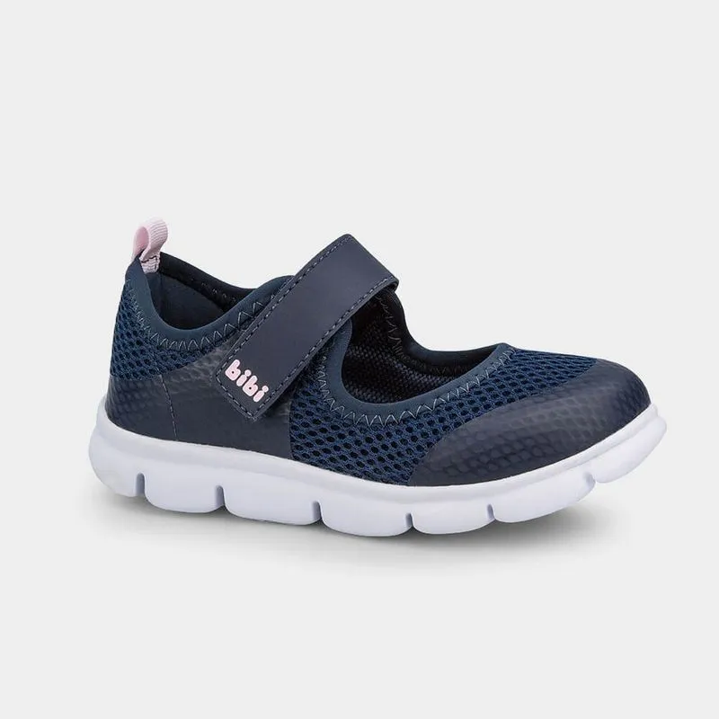 Tênis Infantil Feminino Bibi Energy Baby New II Azul com Velcro 1107011 27