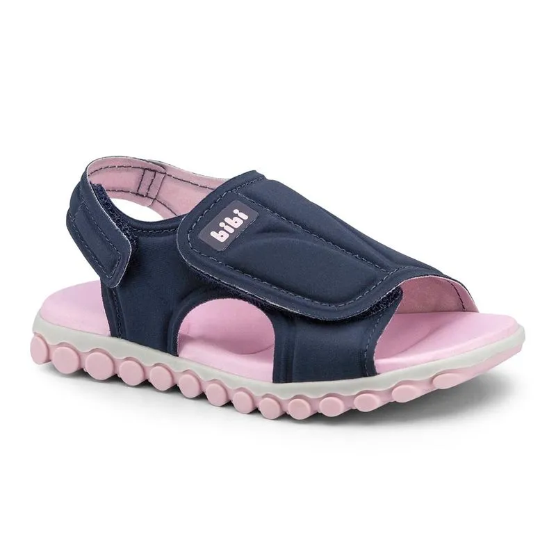 Sandália Infantil Feminina Bibi Summer Roller Sport Azul 1103022 24