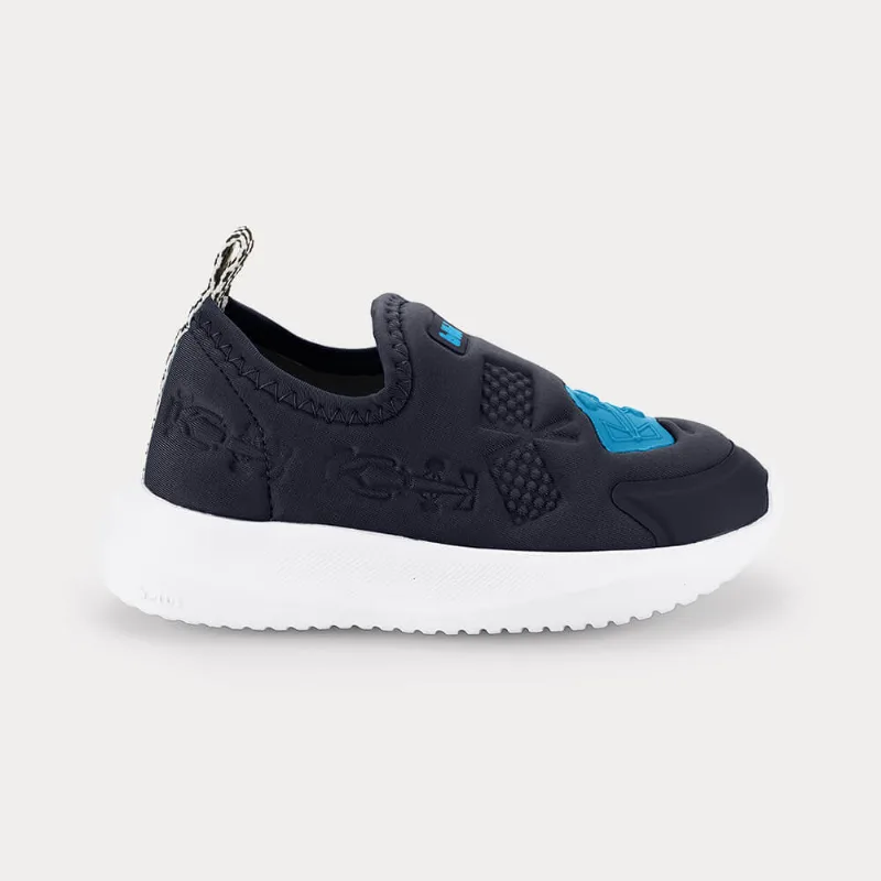 Tênis Infantil Bibi Flash Preto com Azul 18