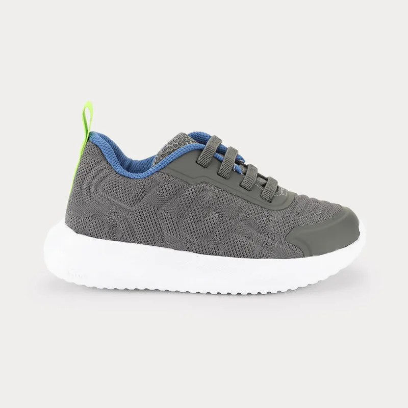 Tênis Infantil Bibi Flash Cinza com Branco 20