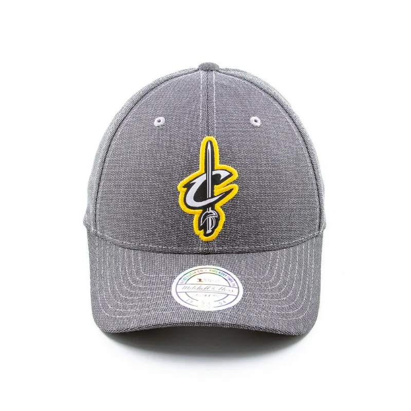 Boné Mitchell & Ness NBA Aba Curva Snapback Cleveland Cavaliers Preto - ÚNICO