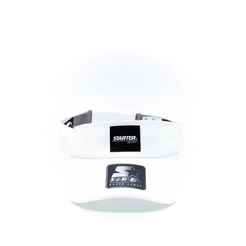 Viseira Starter Aba Curva Sport Clean Sun Visor Branca - ÚNICO