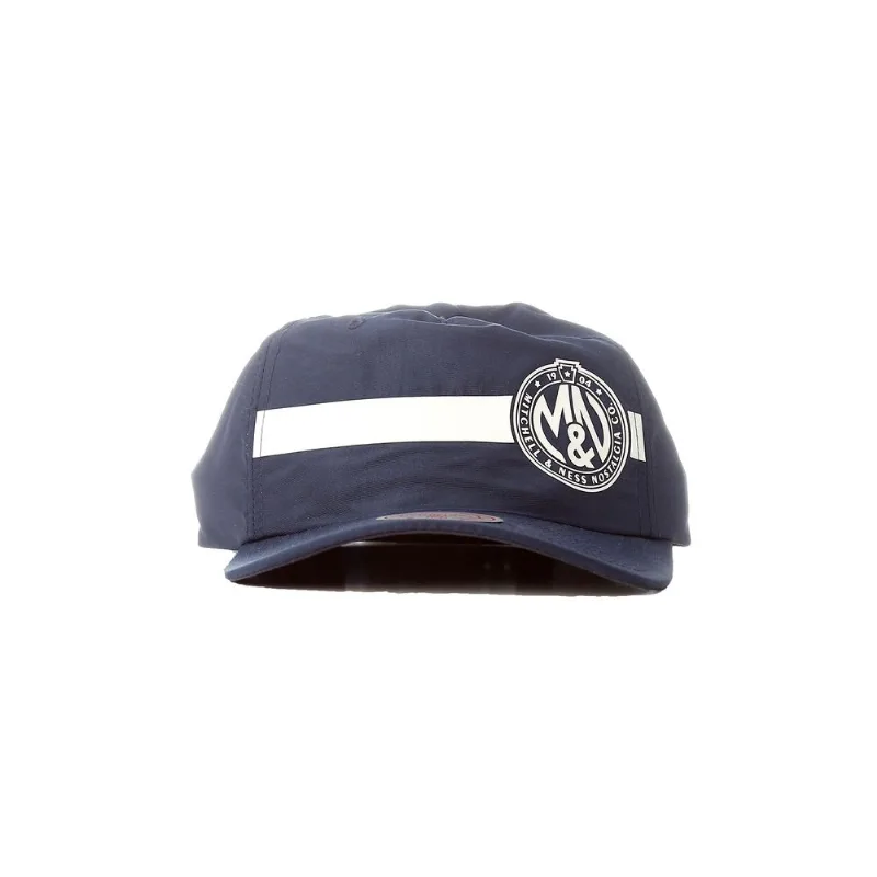 Boné Mitchell & Ness Aba Curva Snapback Branded Azul - ÚNICO