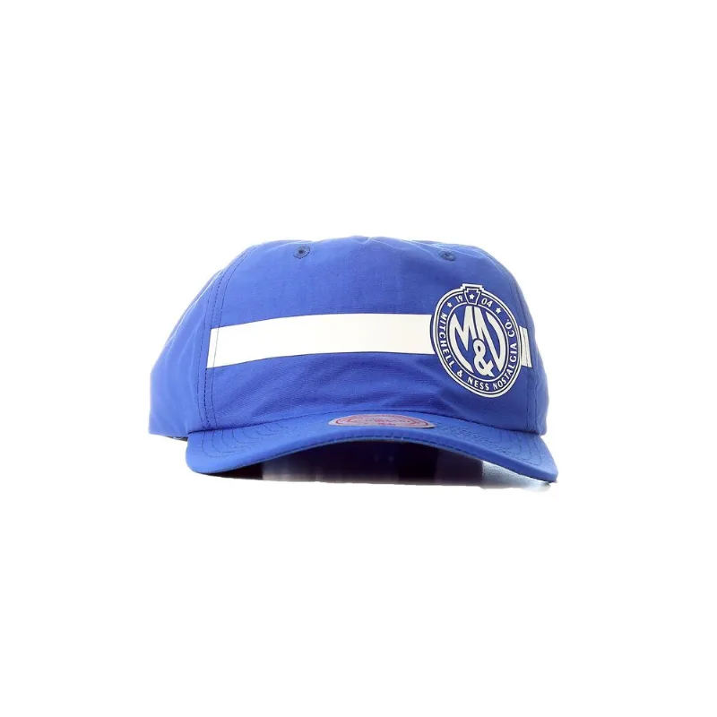 Boné Mitchell & Ness Aba Curva Snapback Branded Azul - ÚNICO