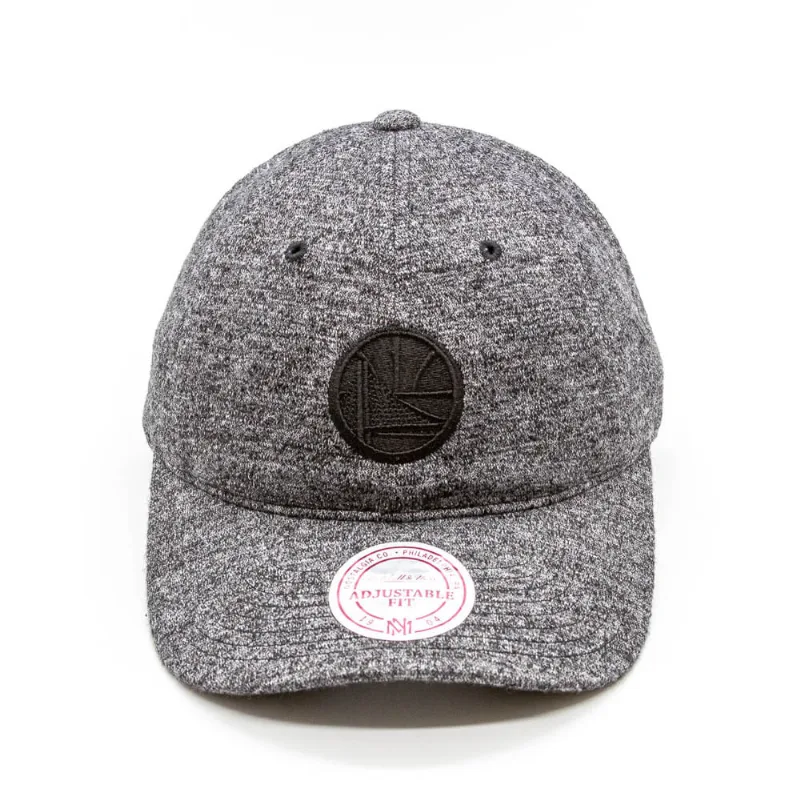 Boné Mitchell & Ness NBA Aba Curva Golden State Warriors Cinza - ÚNICO