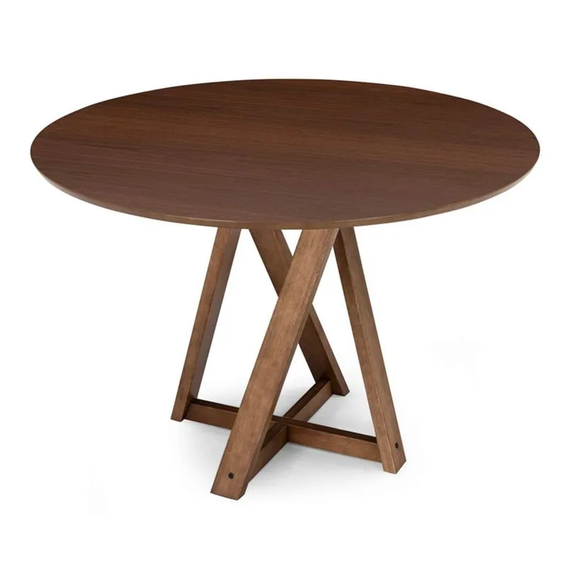 Mesa De Jantar Mh 5395 110 079 Vidro Off White Redondo - Herval
