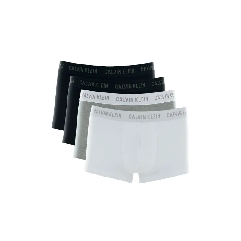 Kit 4 Cuecas Sungão Cotton Calvin Klein Preto GG