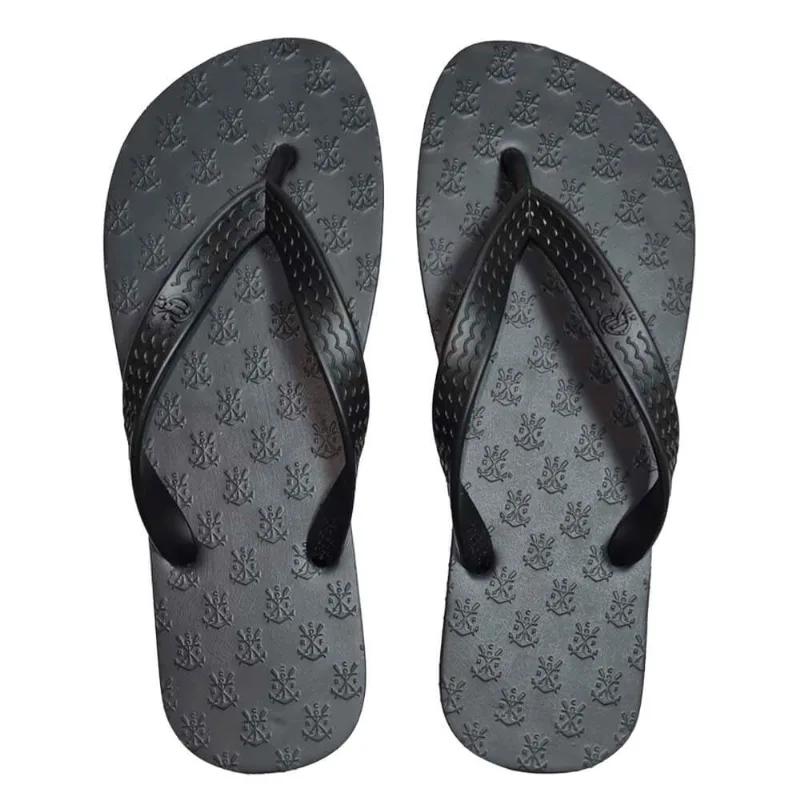 Chinelo Flamengo Regatas Basic Preto/Preto Preto 37/38