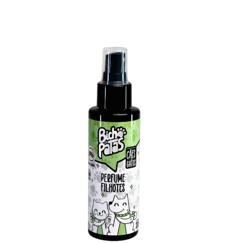 Perfume Para Filhotes 120ml - Bichos De Pata Colonia Suave