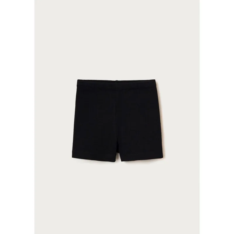 Shorts Curto Básico Infantil Menina - Preto 014