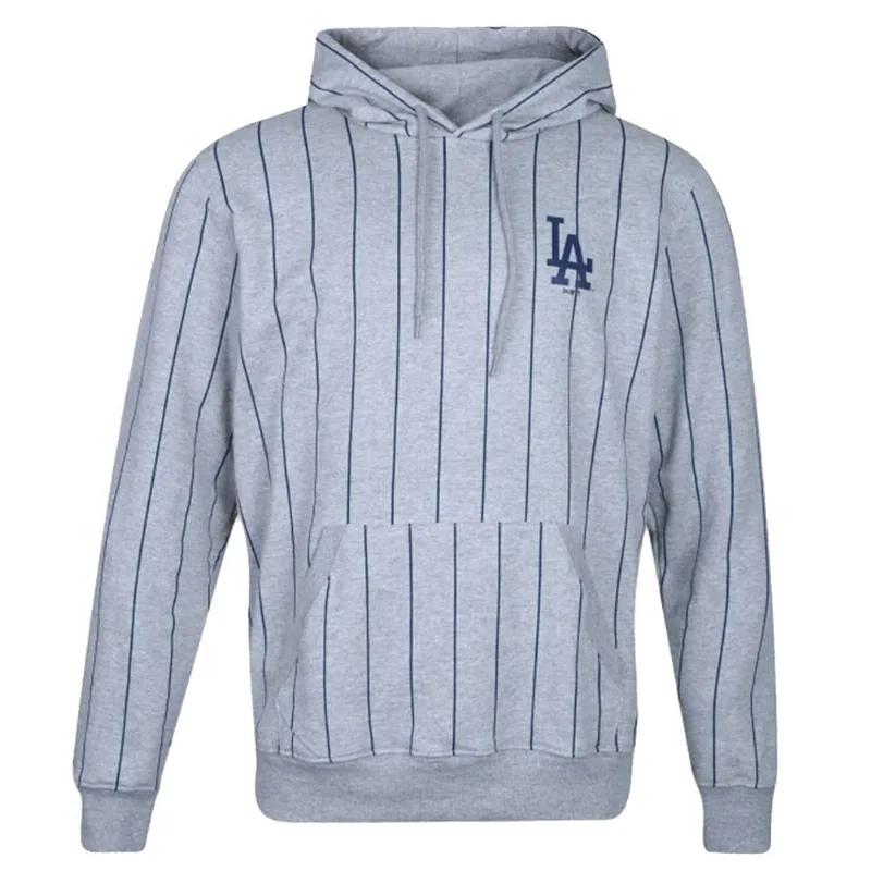 Moletom Canguru Mlb Los Angeles Dodgers Back To School Mescla Cinza