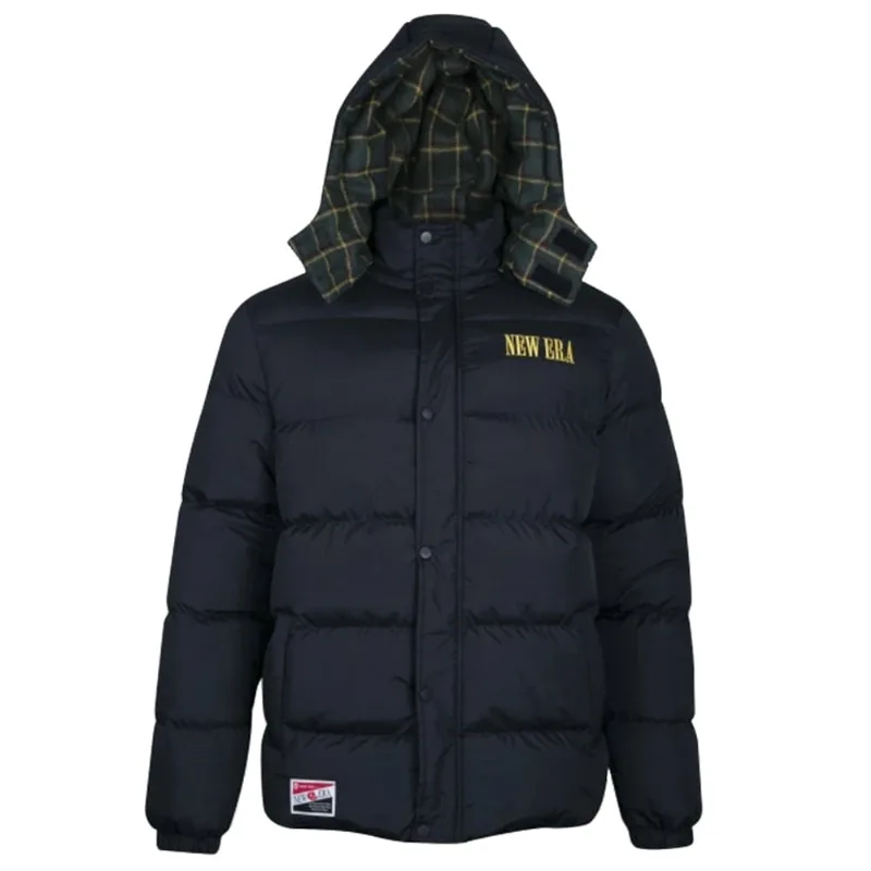 Jaqueta New Era Puffer Modern Classic Preta