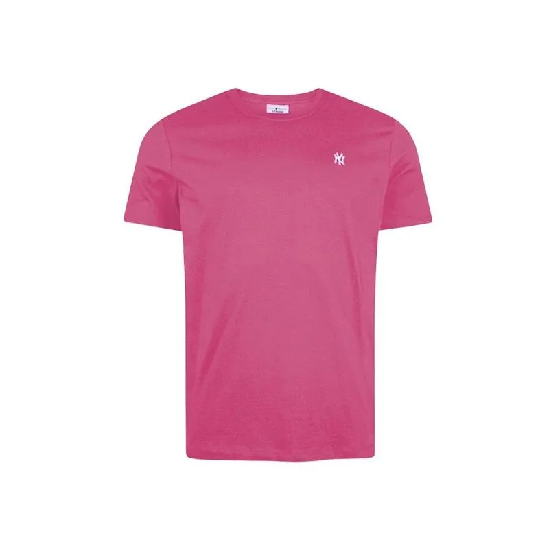 Camiseta New Era M/C New York Yankees Masc MBPERTSH011-C0275 M / Rosa-Branco