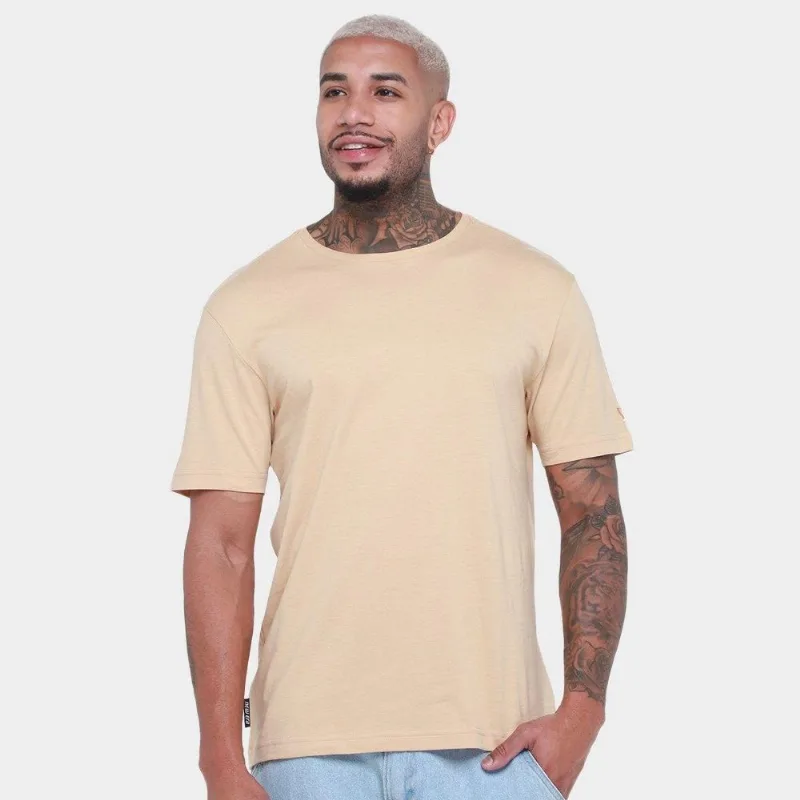 Camiseta New Era Garment Wash Masculina - Masculino - Marrom