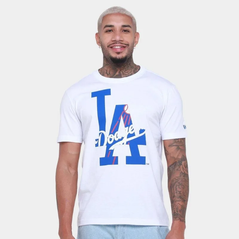 Camiseta New Era All Core World Of Logo Losdod Masculina - Masculino - Branco