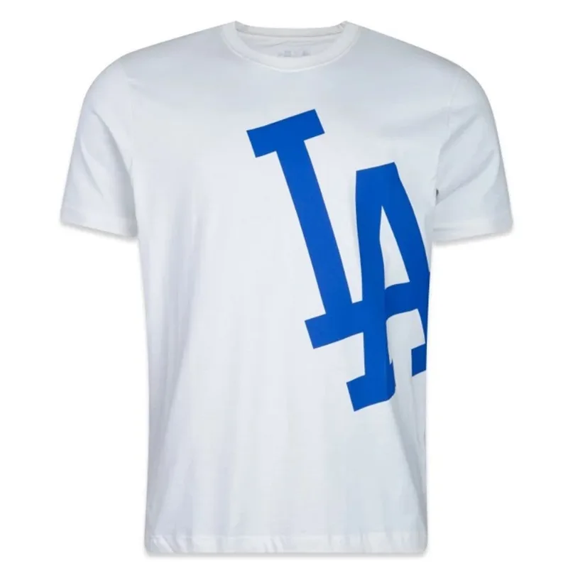 Camiseta New Era Masculina Regular Mlb Los Angeles Dodgers Core Essentials Style
