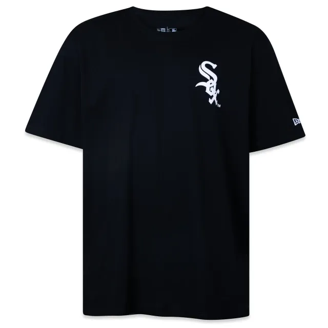 Camiseta New Era Plus Size Core Good Food White Sox