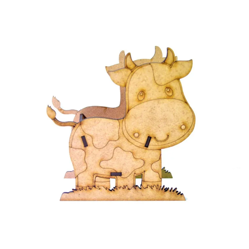 Vaquinha Porta Balas Mdf 3mm Provençal