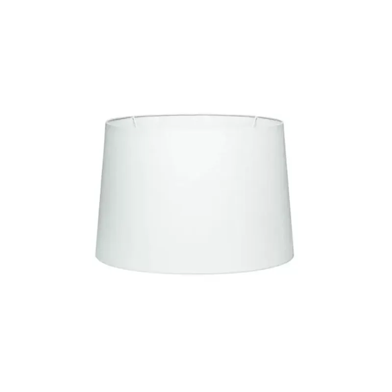 Cúpula Tecido Branco 25 Cm X 30 Cm Tambor