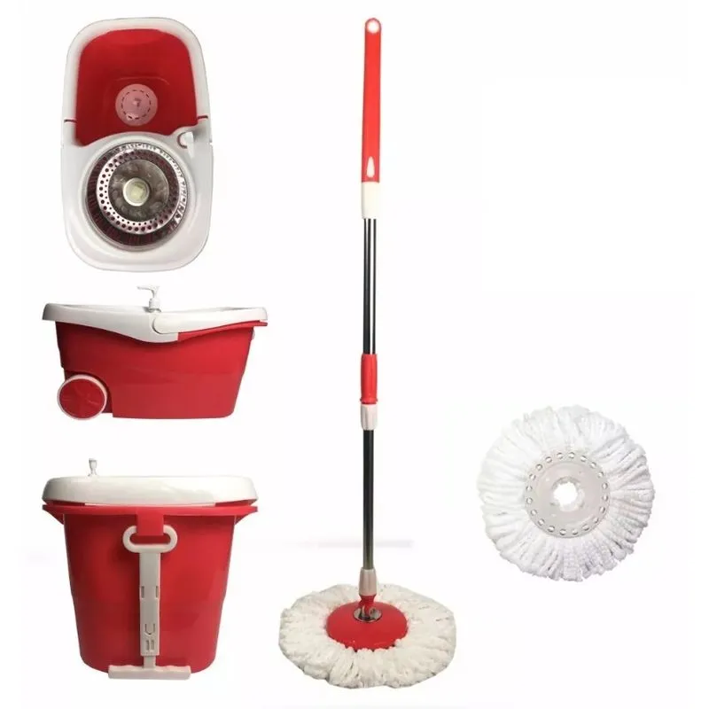 Balde Spin Mop Inox 360º