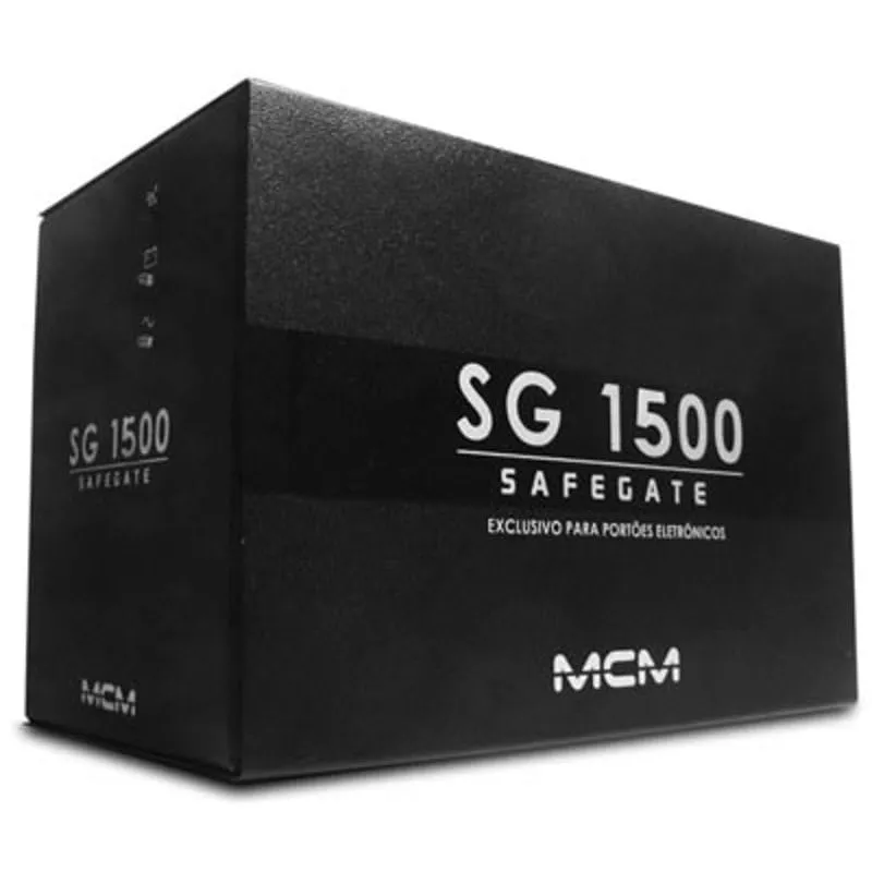 Estabilizador no break p/ portão SG 1500 safe gate UPS0191