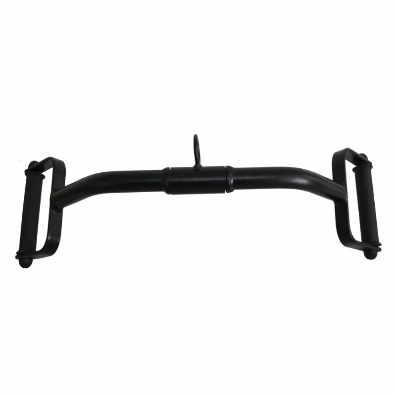 Puxador remada frente neutro pulley curvo barra romana 70 Cm