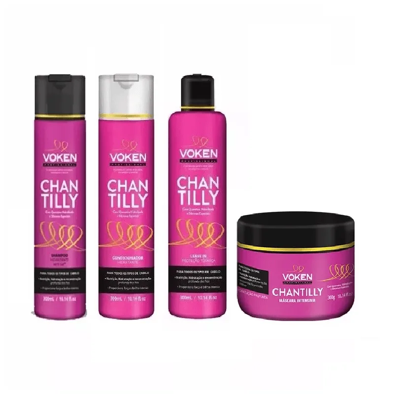 Kit Chantilly 4 Produtos Voken