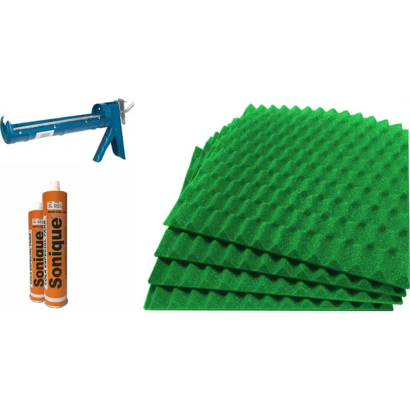 Kit Revestimento Acústico - Verde