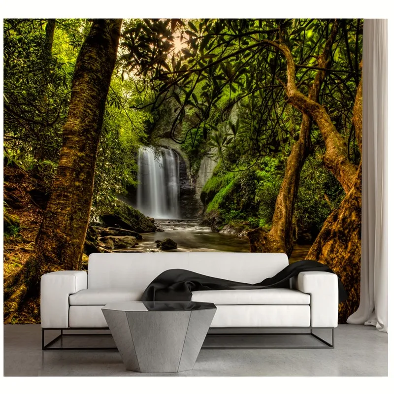Papel De Parede Adesivo Paisagem Cachoeira 7,3m² Natureza 71