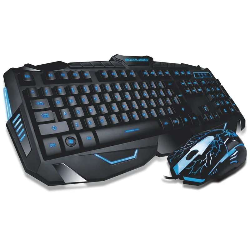 Kit Teclado E Mouse Gamer Usb Tc195